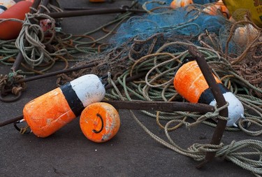 Harbour detail, Howard's Cove, on P.E.I.'s west coast.