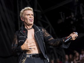 Billy Idol and his longtime guitarist Steve Stevens play the Vogue theatre on March 3.