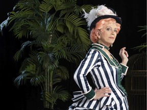 Nicola Lipman in The Matchmaker. Set and costume design by Drew Facey. Photo by David Cooper.