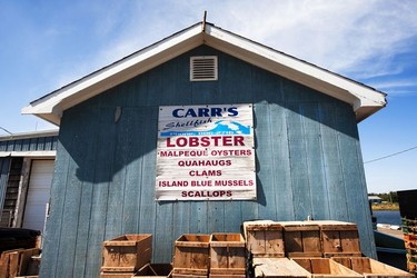 Carr's Shellfish at Stanley Bridge.