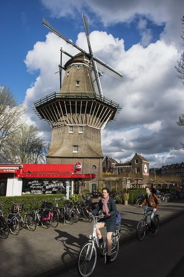 Adjacent to a landmark 1814 windmill and within a former bathhouse is the excellent micro-brewery - Brouwerij 't IJ.