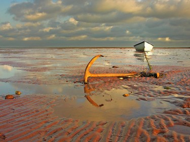 Coastal scene.