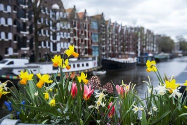 Classic Amsterdam scene.