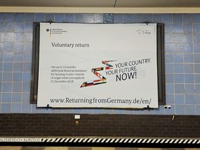 The “ReturningfromGermany” ad campaign is the latest tactic by the German government to boost departures and deter migration.