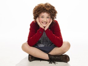 Camryn Macdonald plays Annie in Align Entertainment's production of the Broadway musical on at the Michael J. Fox Theatre from Feb. 1-16.
