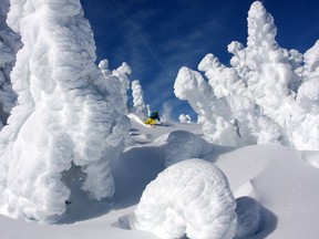 Mount Washington Alpine Resort has access to more than 688 hectares of skiiable terrain, 81 runs and two terrain parks.