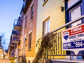 Demand for townhouses and row housing is greater in Montreal, which is reflected in a nine per cent increase in their prices.