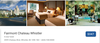 The Fairmont Chateau Whistler is luxury on sale at about $347 a night at spring break.