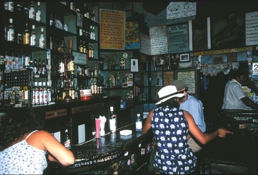 Cafe Bodequita del Medio was Ernest Hemingway's bar of choice.