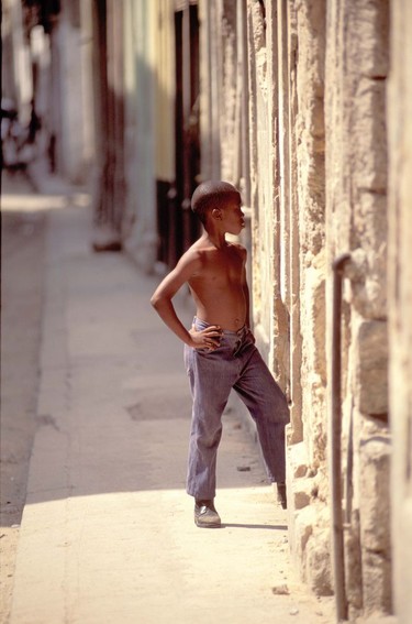 Local boy on the streets of Old Havana.