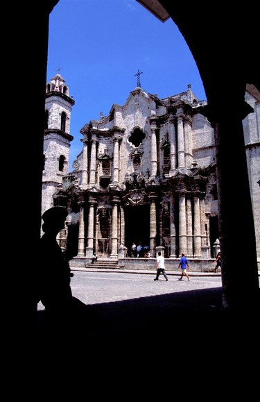 Plaza de la Cathedral in Old Havana.