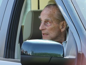 Prince Philip at the Royal Windsor Horse Show in May 2018. The Duke of Edinburgh was spotted driving again just days after a car crash he was involved in left two women injured.