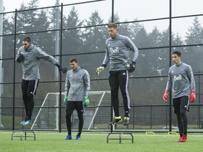 22 January 2019: Major League Soccer (MLS) - Vancouver Whitecaps FC Open the 2019 Season with an on-field training session held their training centre on the campus of the University of British Columbia in Vancouver, BC, Canada. ****(Photo by Bob Frid - Vancouver Whitecaps 2019 - All Rights Reserved) [PNG Merlin Archive]