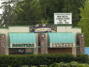 Roosters Country Cabaret on the Lougheed Highway.