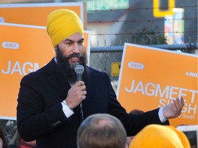 NDP Leader Jagmeet Singh opens his campaign office  following the announcement of the upcoming Burnaby South by-election on February 25th, in Burnaby, BC., January 13, 2019.