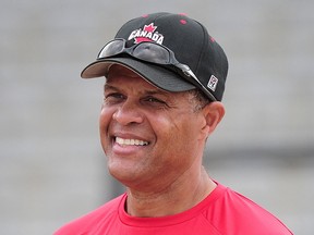 Canadian softball coach Mark Smith.