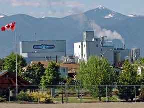 Columbia Brewery in Creston has been evacuated due to a suspected ammonia leak.