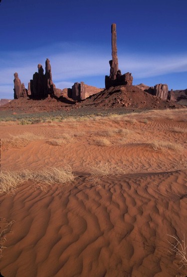 Patterns that lead the eye: Monument Valley, U.S.