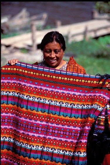 Colours pack punch, Lago Atitlan, Guatemala.