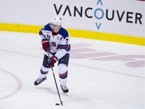 Quinn Hughes was drafted seventh overall by the Vancouver Canucks in the 2018 NHL Entry Draft.