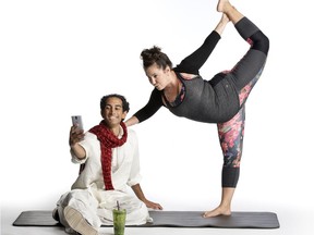 Chirag Naik and Christine Quintana star in Yoga Play at Gateway Theatre, Feb. 7-16.