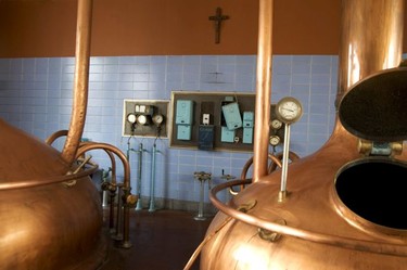 Inside the Het Anker brewery in Mechelen.