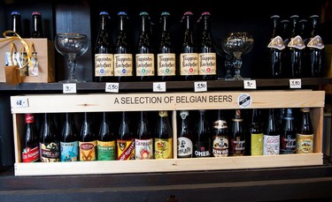 The Abbey No. 8 Beer Shop in Antwerp sells a superb range of Belgian beer and brews.