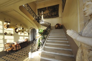 Inside Le Château d'Etoges.