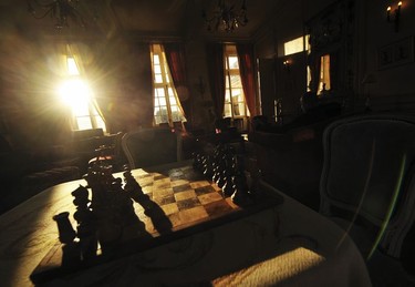 Anyone for chess? Le Château d'Etoges.