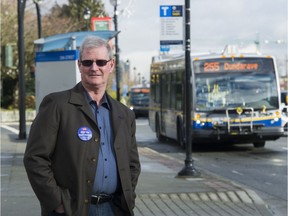 West Vancouver business owner Nigel Malkin is opposed to TransLink's proposed B-line bus route through West Vancouver.