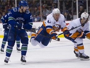 The Islanders are flying while the Canucks' playoff hopes are fizzling after a 4-0 whipping at Rogers Arena Saturday.