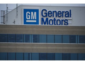 The General Motors Canada office in Oshawa, Ont., is photographed on Wednesday, June 20, 2018.