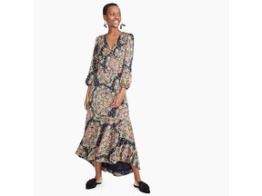 Point Sur paisley dress, $259.50 at J.Crew, jcrew.com.