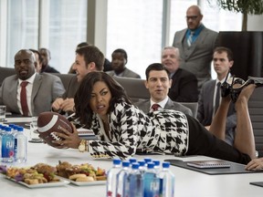 This image released by Paramount Pictures shows Taraji P. Henson in a scene from What Men Want.