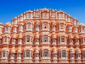 Hawa Mahal palace (Palace of the Winds) in Jaipur, Rajasthan.