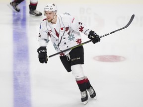 Defenceman Dallas Hines of the Vancouver Giants admits he's exciting about the upcoming WHL playoffs, having spent several tough seasons playing with the Kootenay Ice.
