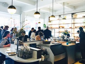 There’s a steady lineup for bakery goods and the cafe at Livia on Commercial Drive.