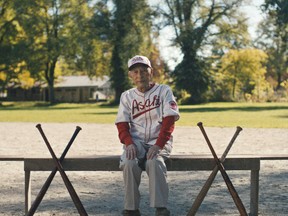 Ninety-seven-year-old Kaye Kaminishi is the last member of the famed Japanese-Canadian baseball team the Asahi who is still alive. The team is featured in an upcoming Heritage Minute commercial, and Kaminishi returned to his former ballpark for the film shoot. In his day it was called the Powell Street Grounds, now it's Oppenheimer Park. Photo courtesy of Historica Canada.