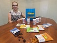 Heidi Volpov is a marketing manager at Herbaland, showing what to eat before, after and during 10k run. The company sells protein gummies, caffeine gummies, and branch chain amino acid gummies for athletes.