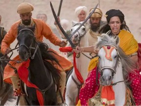 Making its world premiere at the Vancouver Women in Film Festival is director Swati Bhise's epic tale Swords and Sceptres: The Rhani of Jhansi. Photo: Courtesy of Swords and Sceptres: The Rhani of Jhansi