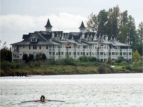 Deas Slough near Deas Island Regional Park in Delta in September 2013.