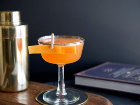 The Puddle Jumper cocktail is made with Goodridge & Williams Distilling’s Western Grains whisky.