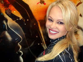 Actress Pamela Anderson hoped that a Raphael Mazzucco artwork would fetch $30,000 at a Vancouver Club auction and thus benefit her foundation's efforts for human, animal and environmental rights.