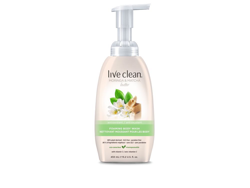 Live Clean Foaming Body Wash