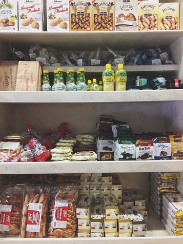 A selection of Italian cookies at La Grotta del Formaggio on Commercial Drive.