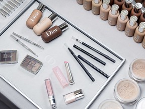 A selection of beauty products from Dior.