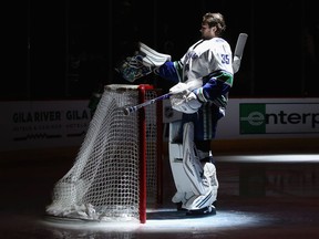 Thatcher Demko: Will he be the goalie of the future for the Vancouver Canucks, or will he be dealt to acquire a top NHL positional player?