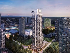 One Central is a project from the Aoyuan Property Group in Surrey. [PNG Merlin Archive]