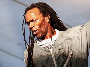 Roger Charlery, known as 'Ranking Roger,' who has died at age 56. The Birmingham-born star, best known as a vocalist with The Beat, died at home on Tuesday, March 26, 2019 surrounded by family, a statement on the band's website said. Here he performs at Bestival on the Isle of Wight in 2009.