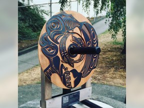 The Nanaimo RCMP is asking for the public's assistance in locating a significant piece of First Nations art which was stolen this past weekend.